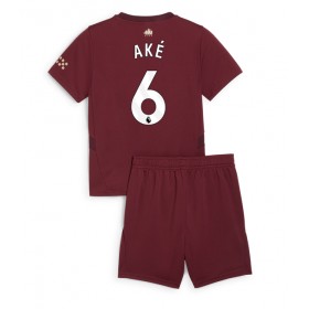 Manchester City Nathan Ake #6 Tredje skjorte til barn 2024-25 Kortermet (+ korte bukser)